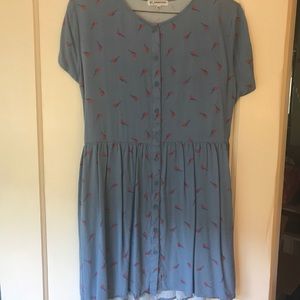 David Bowie Lightning Bolt dress